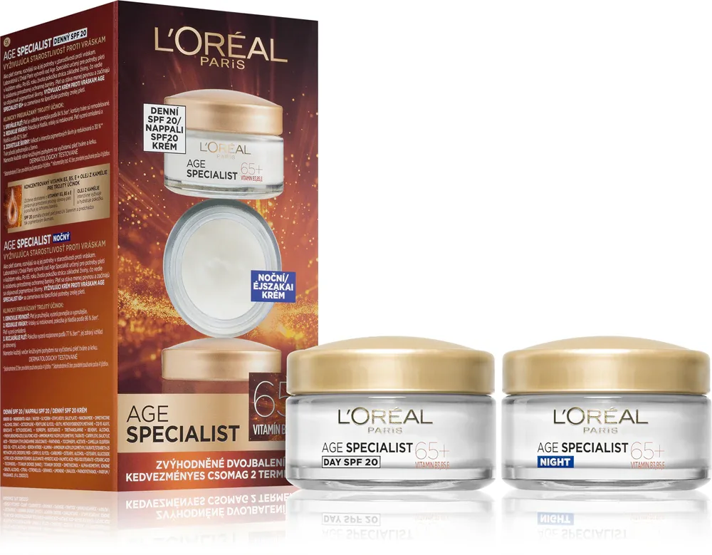 L’Oreal Paris Ekspert wieku 70+ - Набор против морщин