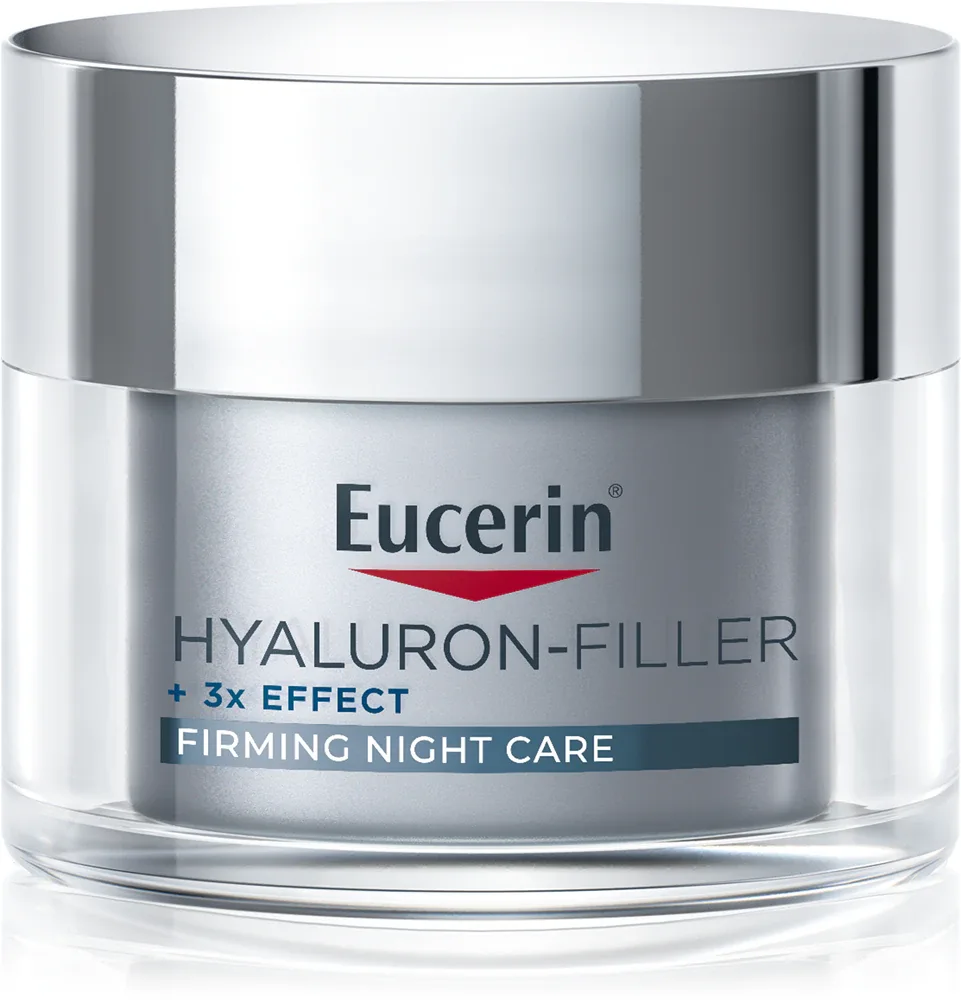 Eucerin Hyaluron-Filler + 3x Effect - Крем на ночь против старения кожи, 50 мл