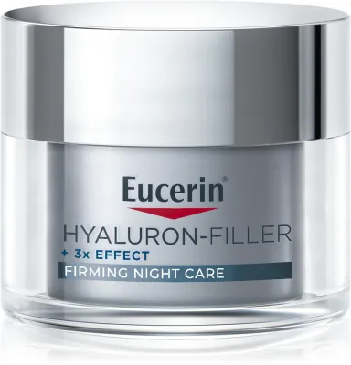 Eucerin Hyaluron-Filler + 3x Effect - Крем на ночь против старения кожи, 50 мл, 50 мл (EUC03671)