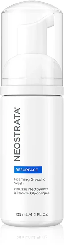 NeoStrata Resurface Foaming Glycolic Wash - Пенка для лица с AHA для глубокого очищения, 125 мл