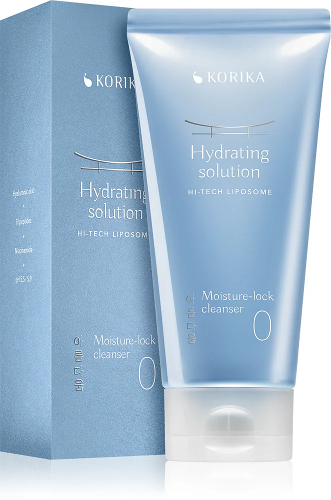 KORIKA HI-TECH LIPOSOME Hydrating solution Moisture-lock cleanser - Крем увлажняюще-очищающий, 150 мл