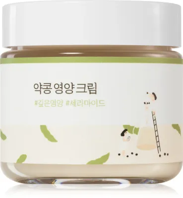 ROUND LAB Soybean Nourishing Cream - Крем глубокого увлажнения с антивозрастным действием, 80 мл