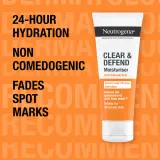 Neutrogena Clear & Defend 0.5% Salicylic Acid - Увлажняющий крем без масла, 50 мл — фото 4