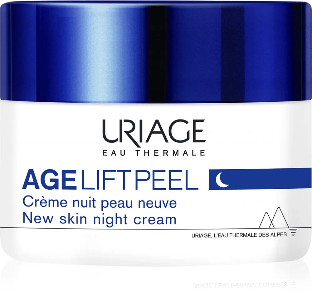 Uriage Age Lift New Skin Night Cream - Крем против морщин для ночного ухода с AHA, 50 мл