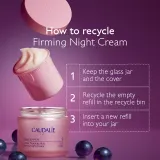 Caudalie Resveratrol-Lift - Ночной крем с антивозрастным эффектом для регенерации и обновления кожи, 50 мл — фото 6