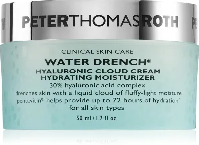 Peter Thomas Roth Water Drench Hyaluronic Cloud Cream - Увлажняющий крем для лица с гиалуроновой кислотой, 50 мл