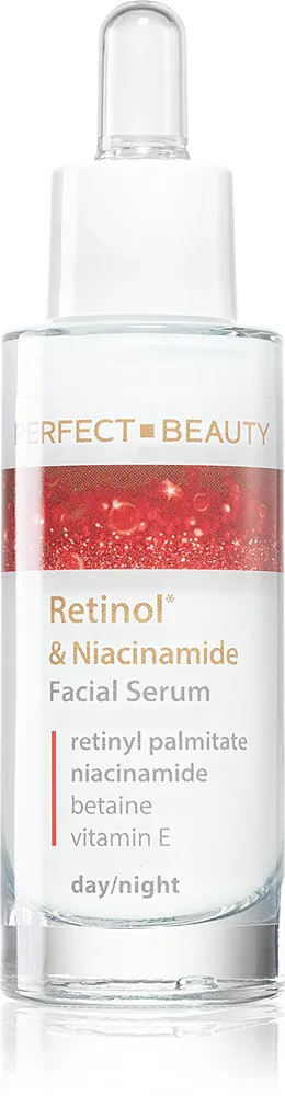 Сыворотка для лица Farmona Perfect Beauty Retinol Niacinamide с ниацинамидом, для сухой и зрелой кожи, 30 мл