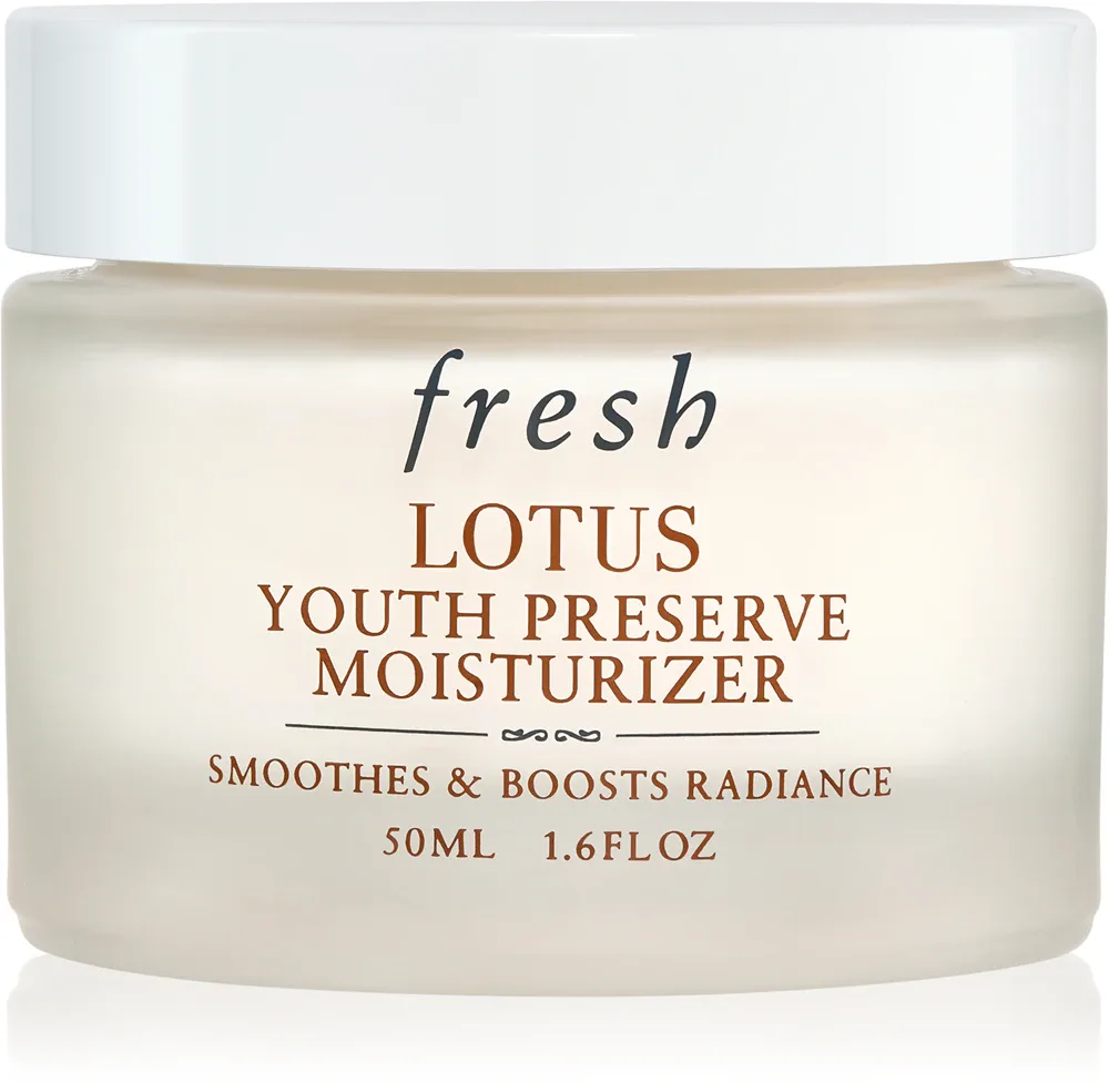fresh Lotus Youth Preserve Moisturizer - Сияющий увлажняющий крем против старения