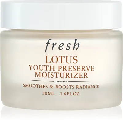 fresh Lotus Youth Preserve Moisturizer - Сияющий увлажняющий крем против старения, 50 мл