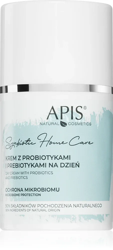 Apis Natural Cosmetics Synbiotic Home Care - Увлажняющий и питательный дневной крем с пребиотиками, 50 мл