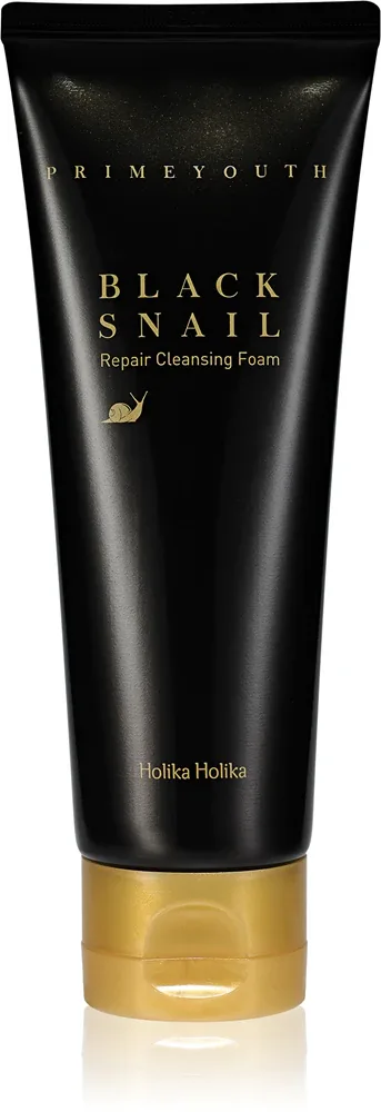Holika Holika Prime Youth Black Snail - Пенка для очищения кожи с экстрактом слизи улитки, 100 мл