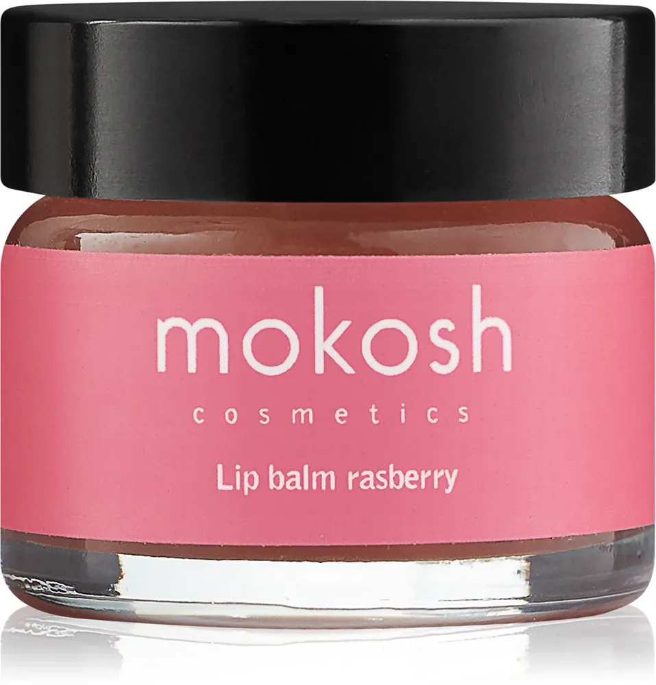 Mokosh Raspberry - Бальзам для губ для сухих мест, 15 мл