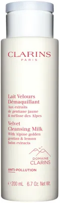 Clarins Cleansing Velvet Cleansing Milk - Нежное очищающее молочко, 200 мл