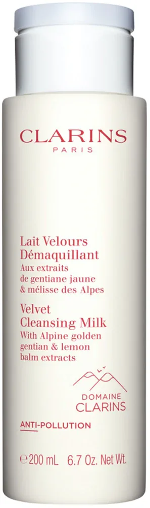 Clarins Cleansing Velvet Cleansing Milk - Нежное очищающее молочко, 200 мл