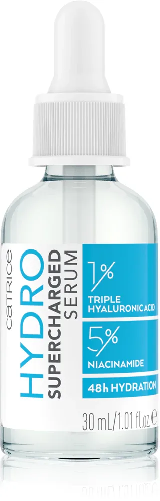 Сыворотка для лица Catrice Hydro Supercharged увлажняющая, с гиалуроновой кислотой, 30 мл