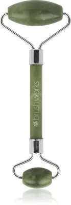 Brushworks HD Jade Roller - ролик для массажа лица и области вокруг глаз, 1 шт