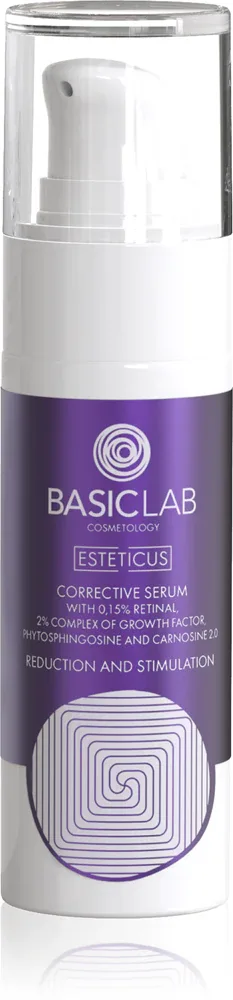 BasicLab Cosmetology Esteticus - Корректирующий уход для лица 0.15% Retinal, 30 мл