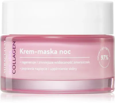 Miraculum Collagen Pro-Skin - Крем-маска на ночь против морщин, 50 мл