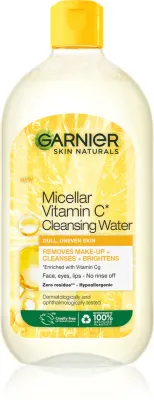 Garnier Skin Naturals Vitamin C - Очищающий мицеллярный лосьон для снятия макияжа, 400 мл