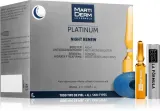MartiDerm Platinum Night Renew - Сыворотка против морщин для ночного ухода в ампулах — фото 1