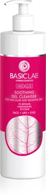 BasicLab Dermocosmetics Micellis - Нежный очищающий гель для чувствительной и раздраженной кожи, 300 мл