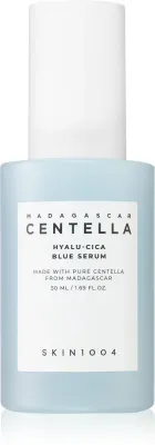 SKIN1004 Madagascar Centella Hyalu-Cica Blue Serum - Сыворотка интенсивного увлажнения для смягчения и укрепления чувствительной кожи, 50 мл