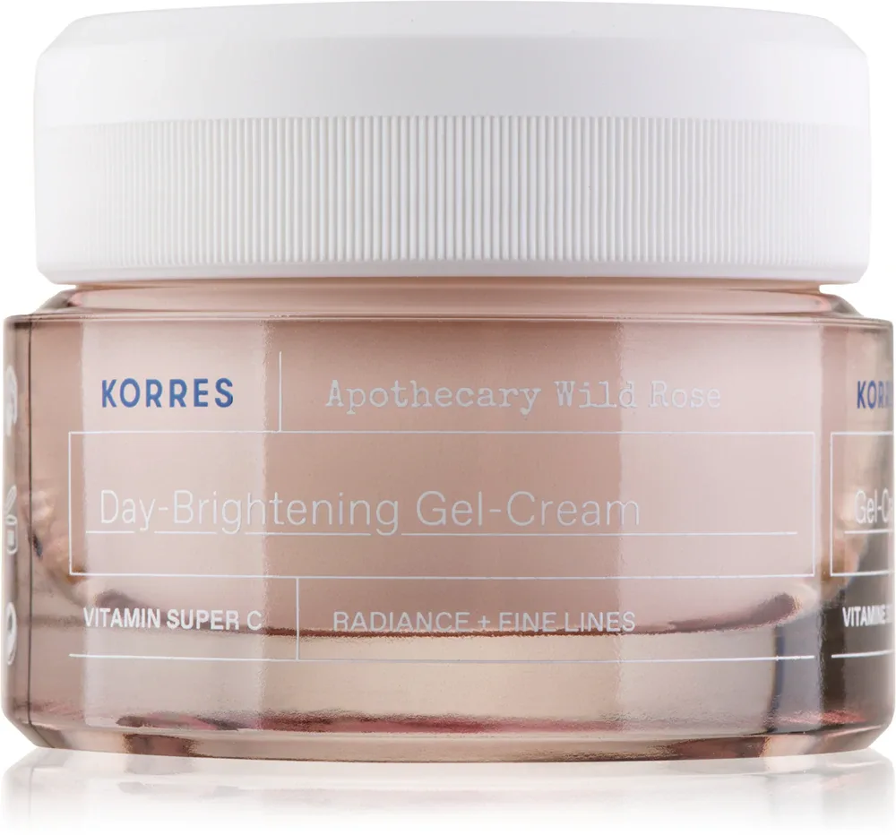 Korres Wild Rose - Увлажняющий крем-гель с осветляющим эффектом, 40 мл