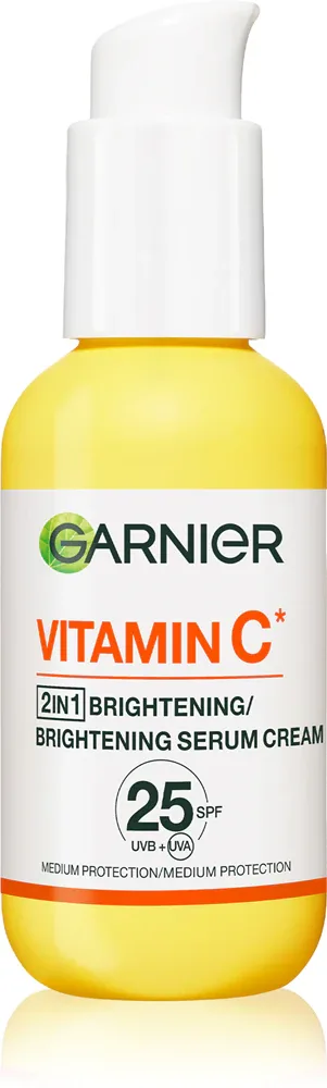 Garnier Skin Naturals Vitamin C - Крем-сыворотка с осветляющим эффектом с витамином C, 50 мл