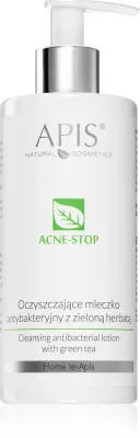 Apis Natural Cosmetics Acne-Stop Home TerApis - Молочко для очищения кожи с зеленым чаем, 300 мл