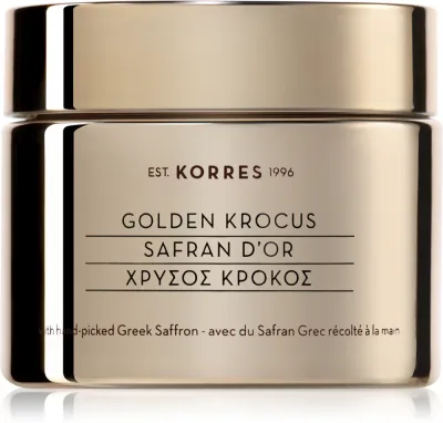 Korres Golden Krocus - Регенерирующий крем для лица против признаков старения, 50 мл