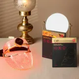 FOREO FAQ Glass Skin Collagen Face Mask - Маска гидрогелевая для лица, разглаживающая кожу и уменьшающая видимость морщин, 5 шт — фото 4
