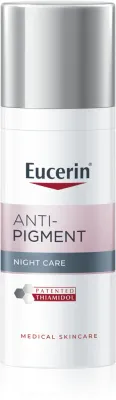 Eucerin Anti-Pigment - Розовый крем для лица против пигментации ночью, 50 мл