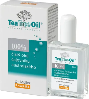 Dr. Müller Tea Tree Oil 100% - Масло чайного дерева Dr. Muller Tea Tree Oil 100% для проблемной кожи, 30 мл