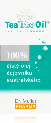 Dr. Müller Tea Tree Oil 100% - Масло чайного дерева Dr. Muller Tea Tree Oil 100% для проблемной кожи, 30 мл, 10 мл