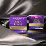Dermacol Gold Elixir - Омолаживающий ночной крем с кофеином, 50 мл — фото 3