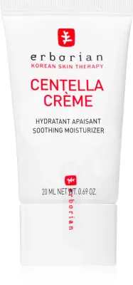 Erborian Centella Soothing Moisturizer - Успокаивающий увлажняющий крем против покраснений для лица, 20 мл