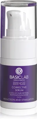 BasicLab Dermocosmetics Esteticus - Сыворотка для лица, корректирующая пигментацию кожи, 0.05% Pure Retinal 15 мл