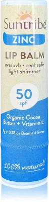 Бальзам для губ Suntribe Zinc с оксидом цинка, SPF 50, 5 г SPF 50