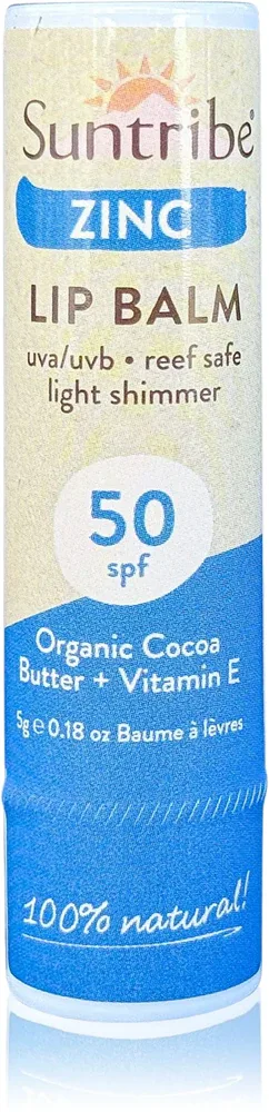 Бальзам для губ Suntribe Zinc с оксидом цинка, SPF 50, 5 г SPF 50