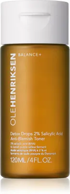 OLEHENRIKSEN Balance+ Detox Drops 2% Salicylic Acid Toner - Тоник для лица с салициловой кислотой, 120 мл