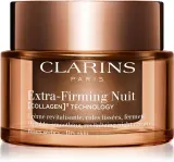 Clarins Extra-Firming Night Cream - Крем лифтинг против морщин для сухой кожи ночью, 50 мл — фото 1
