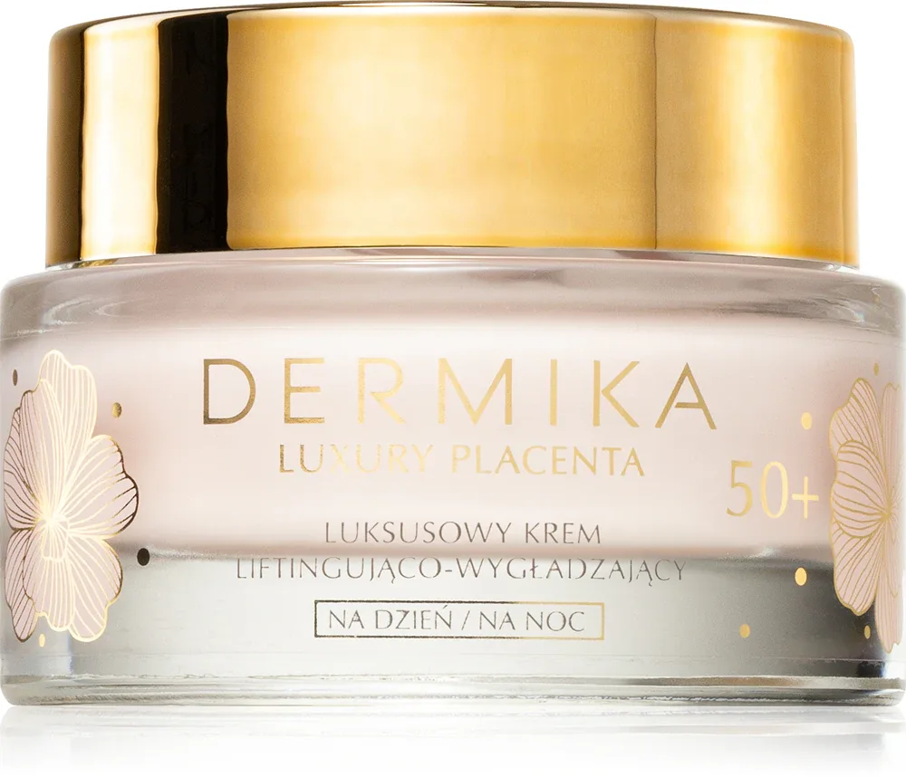 Dermika Luxury Placenta - Крем лифтинговый на день и на ночь 50+, 50 мл