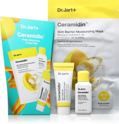 Dr. Jart+ Ceramidin Hello Moisture Travel Set - Набор для лица, восстанавливающий защитный барьер - ОЗОН, 1 шт