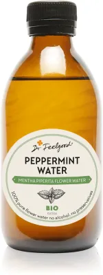 Dr. Feelgood BIO Peppermint - Успокаивающая цветочная вода с мятой, 250 мл