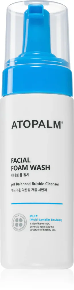 ATOPALM MLE Cleansing - Нежная очищающая пенка для чувствительной и сухой кожи, 150 мл
