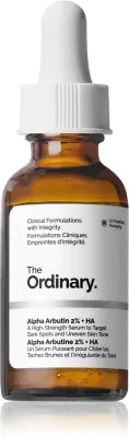 The Ordinary Alpha Arbutin 2% + HA - Сыворотка для лица с гиалуроновой кислотой, которая придает сияние, 30 мл