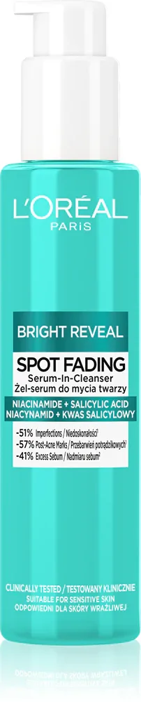 L’Oreal Paris Bright Reveal - Гель для очищения кожи от пигментных пятен, 150 мл