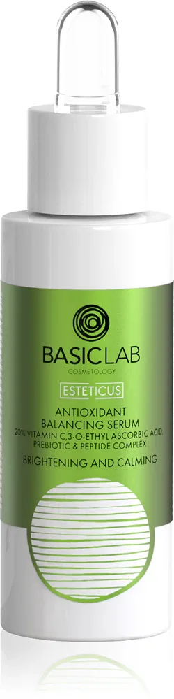 BasicLab Cosmetology Esteticus - Сыворотка антиоксидантная с осветляющим эффектом 20% Vitamin C, 30 мл
