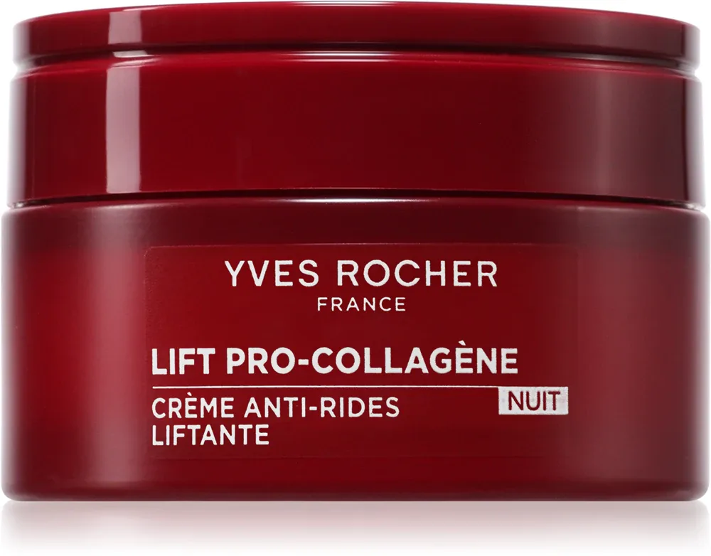 Yves Rocher LIFT PRO-COLLAGENE - Сглаживающий ночной крем против морщин, 50 мл
