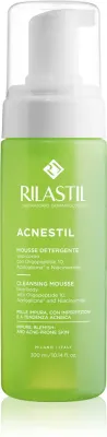 Rilastil Acnestil - Пенка для очищения кожи, регулирующая выделение себума для жирной кожи с предрасположенностью к акне, 300 мл